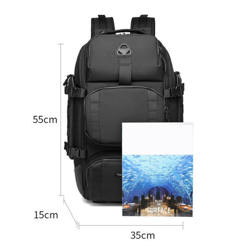 Hiking Backpack Waterproof - Neuer taktischer Rucksack für Herren, Outdoor-Wanderrucksack,
