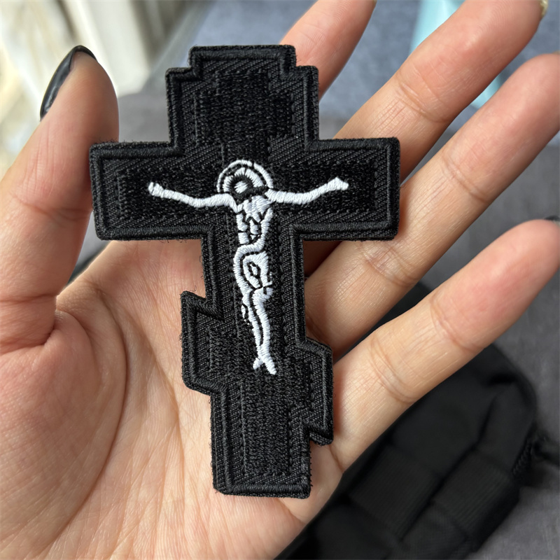 Urban Backpack Tactical - Jesus Kreuz Patch Taktische Moral Abzeichen