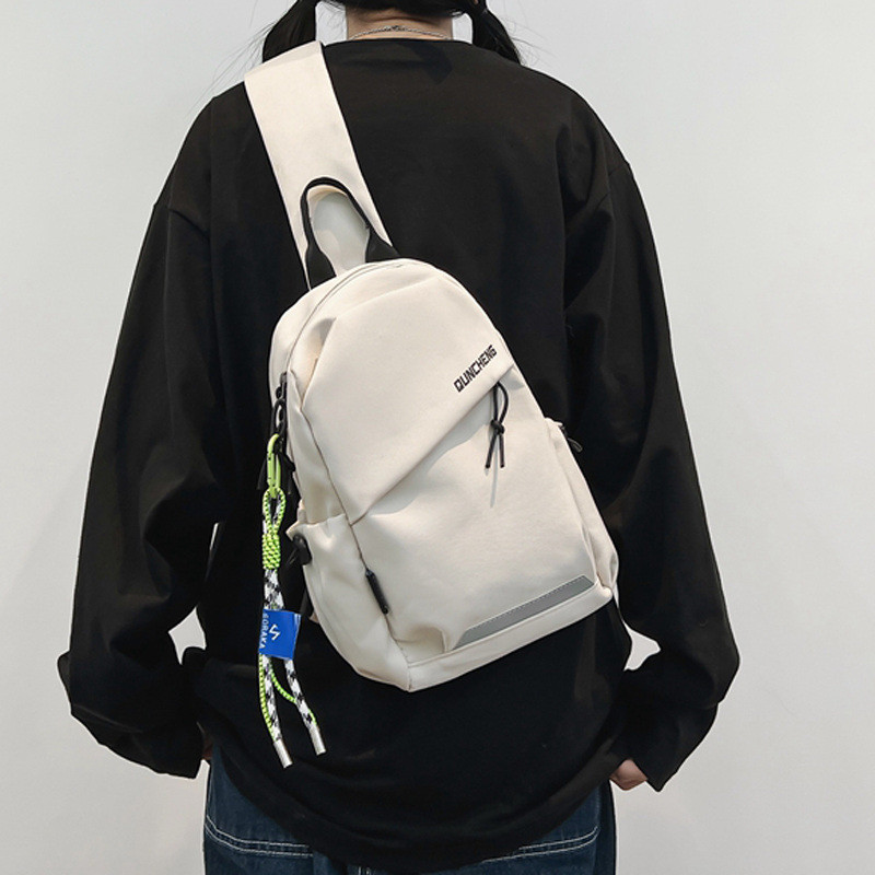 Canvas Backpack Casual - Umhängetasche Herren Single Shoulder Kleiner Rucksack